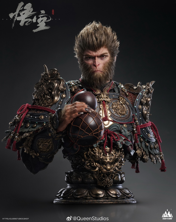 Queen Studios 宣布将推出《黑神话：悟空》天命人 1/1 半身像-尤乐舍