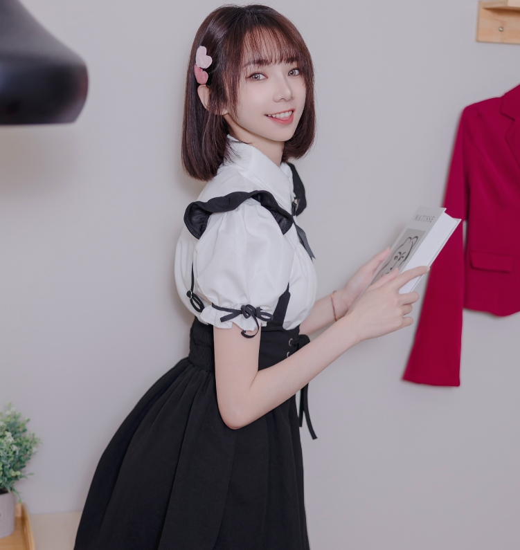 图片[4]-网红「优宝」学生妹主题写真，这么早熟这么撩的学生妹见过吗？-尤乐舍