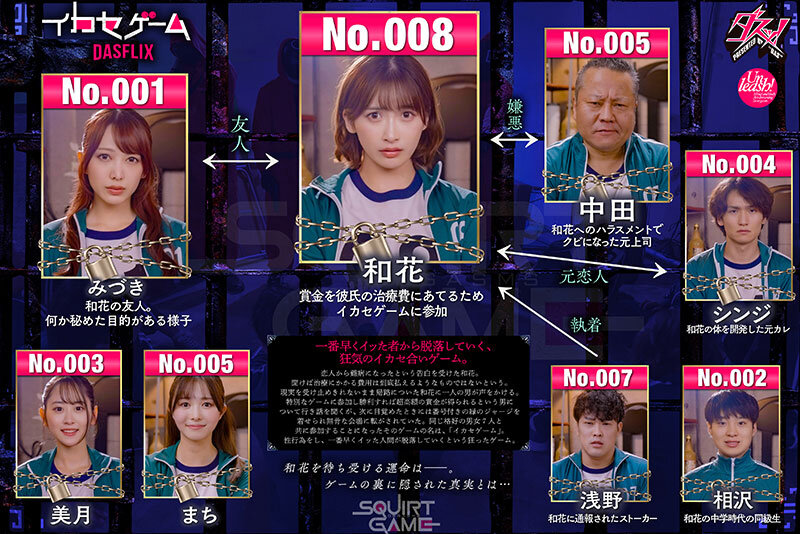 「暗黑版鱿鱼游戏」合演作品推荐DASS-534封面及剧情介绍-尤乐舍