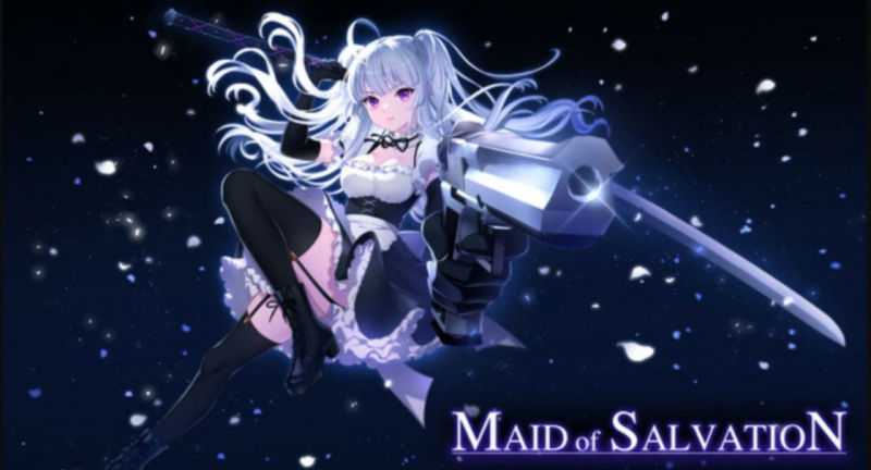 动作游戏《Maid of Salvation》当女仆装邂逅神经刀刃，在赛博圣堂中起舞-尤乐舍